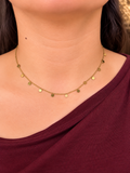 Collier Doré à Médaillons