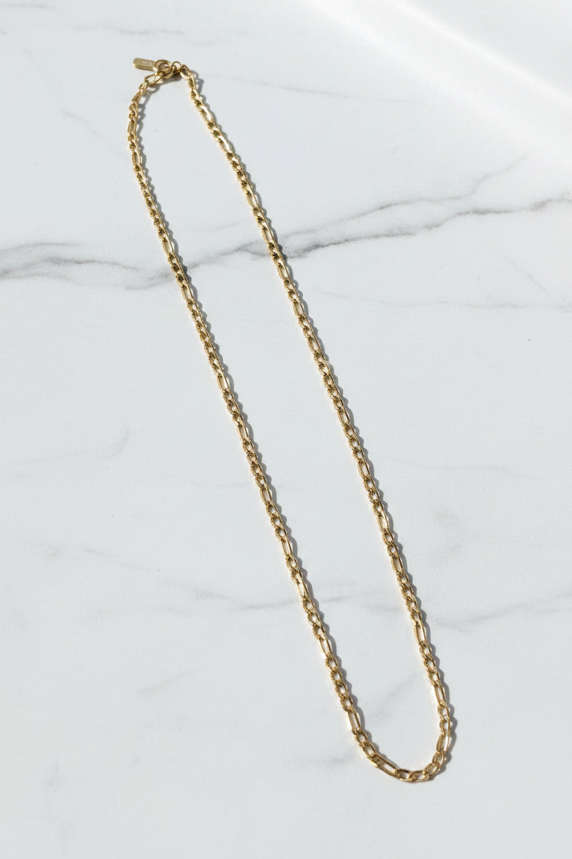 Collier Chaîne Dorée Classique