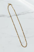 Collier Chaîne Dorée Classique