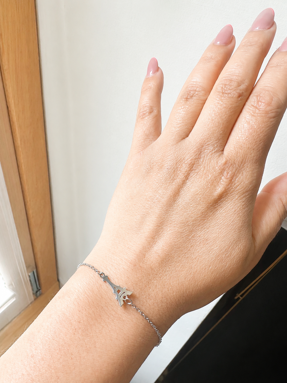 Bracelet Paris Élégance – Acier Inoxydable Argenté