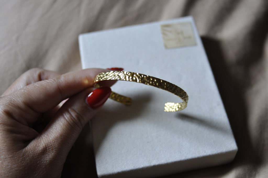 Bracelet Jonc Doré Éclat ✨