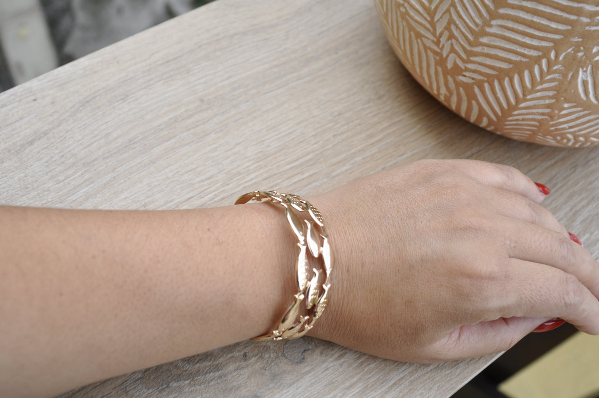 Bracelet Manchette Poisson